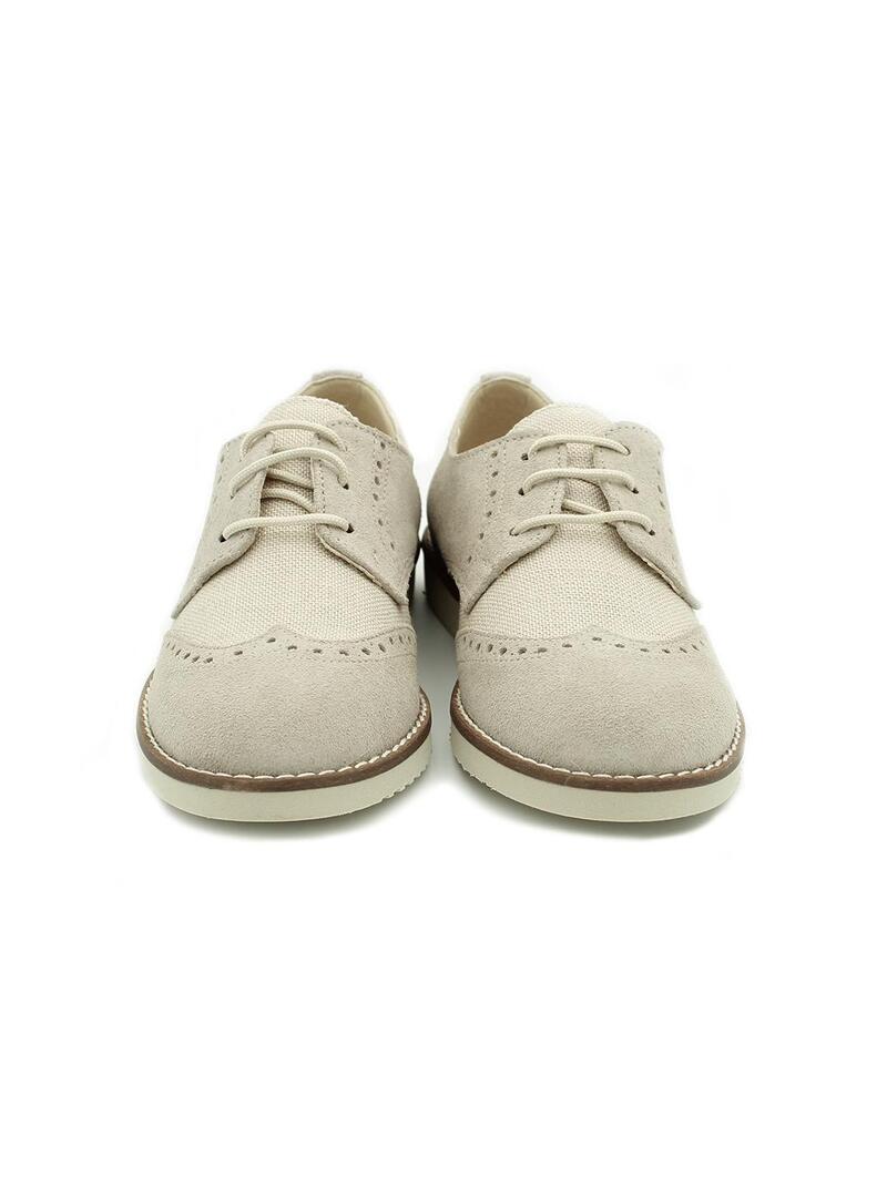 Zapatos YOWAS 20334 Beige Niño.