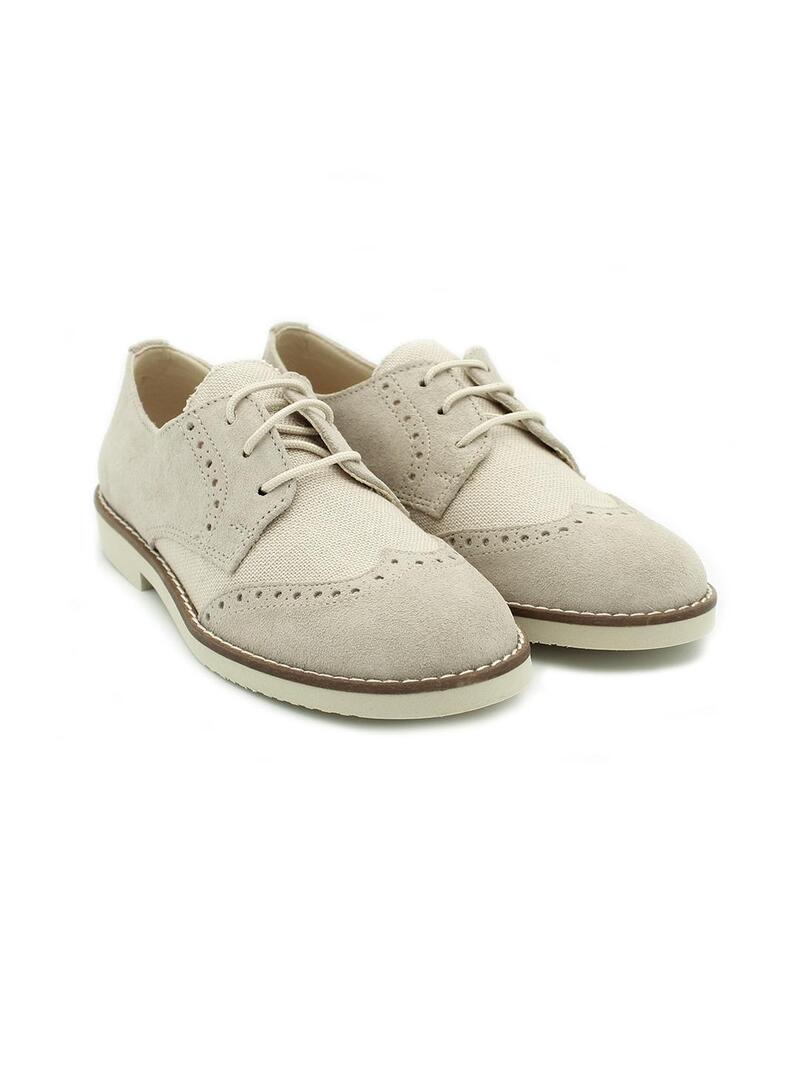 Zapatos YOWAS 20334 Beige Niño.
