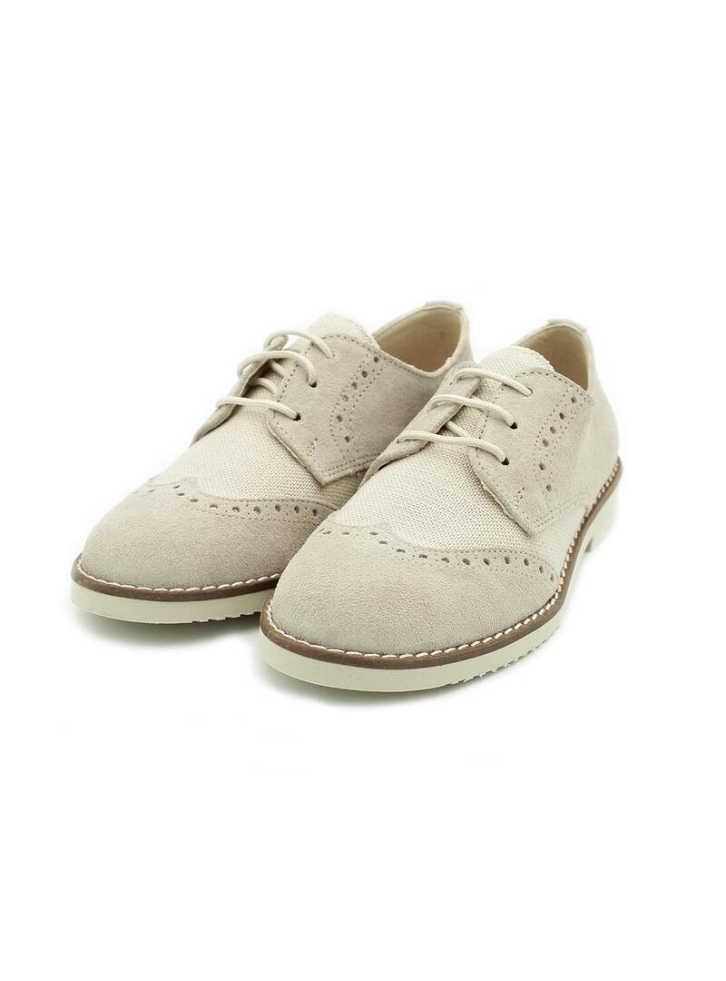 Zapatos YOWAS 20334 Beige Niño.