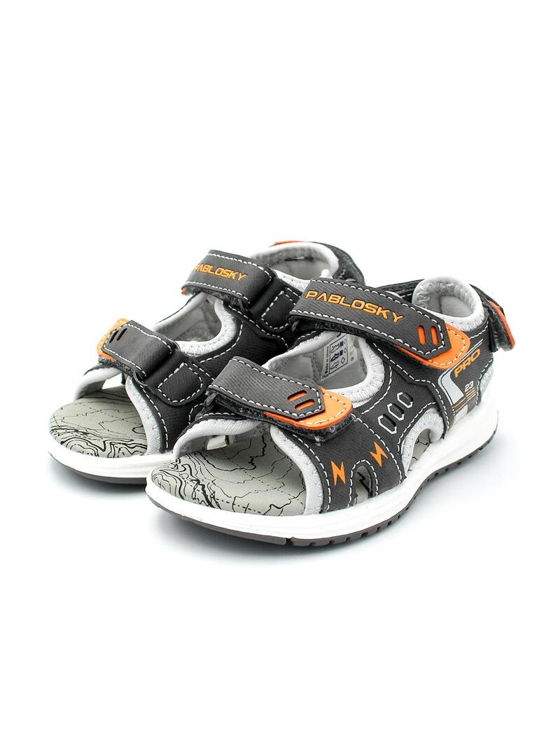 Sandalias PABLOSKY 969350 Grey Niño.