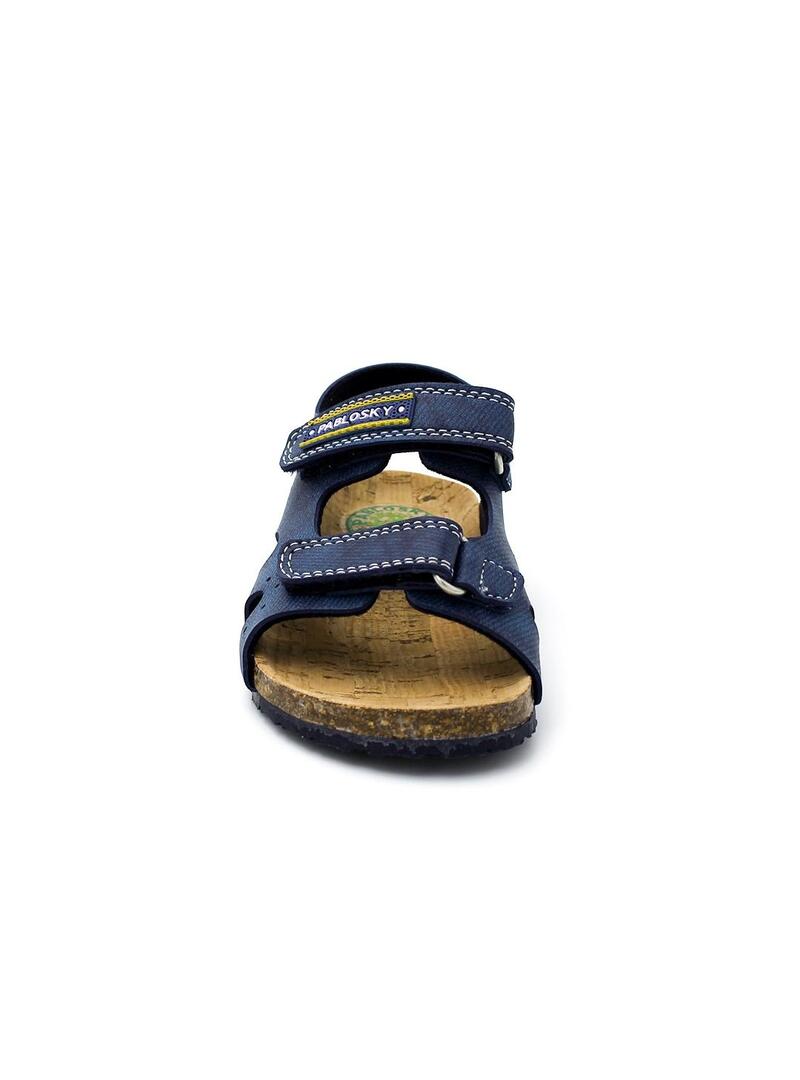 Sandalia PABLOSKY 505920 Vaquero Jeans Oscuro Niño.
