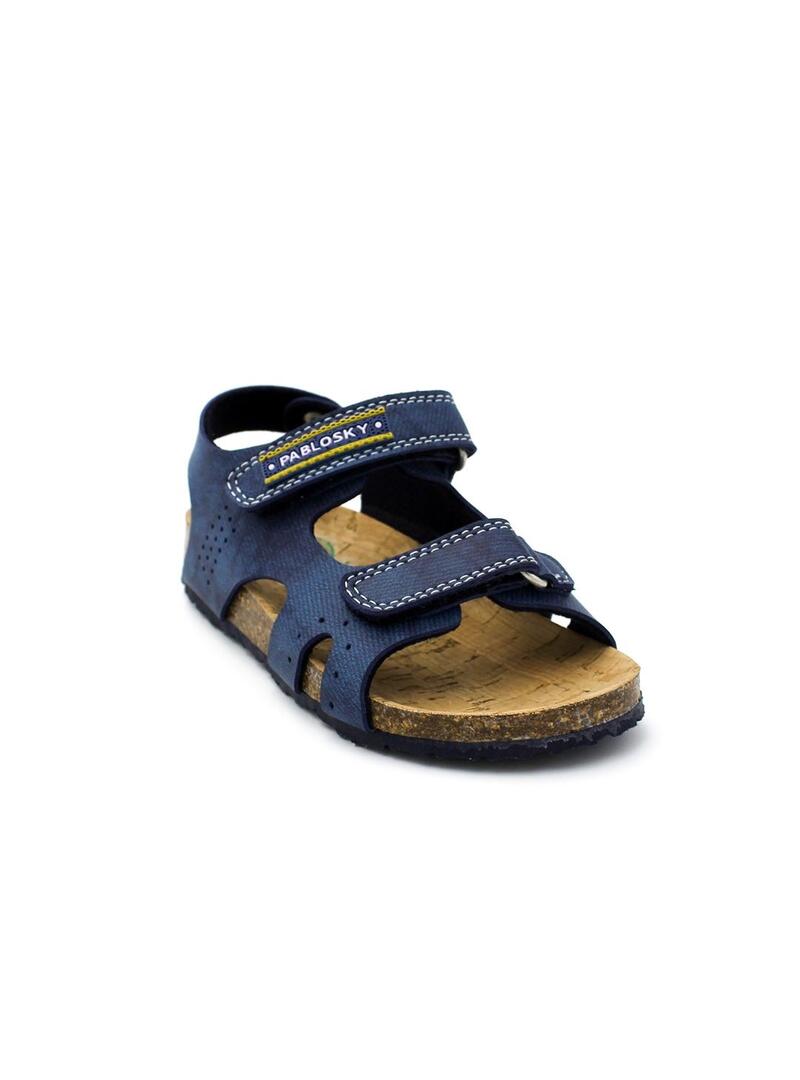 Sandalia PABLOSKY 505920 Vaquero Jeans Oscuro Niño.