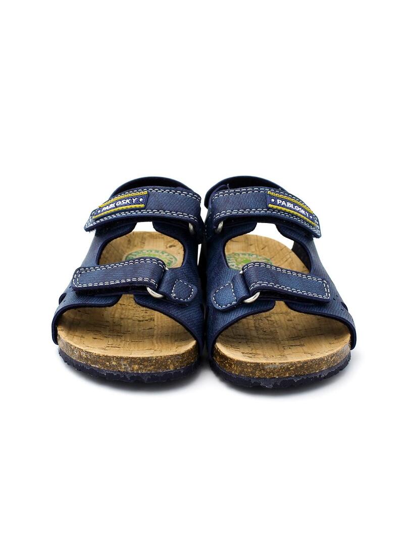 Sandalia PABLOSKY 505920 Vaquero Jeans Oscuro Niño.