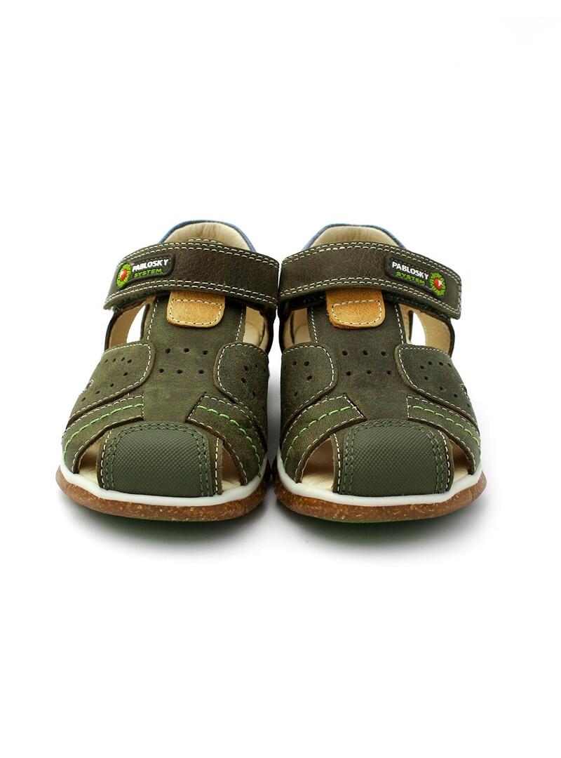  Sandalias PABBLOSKY 589195 Salvia Niño.