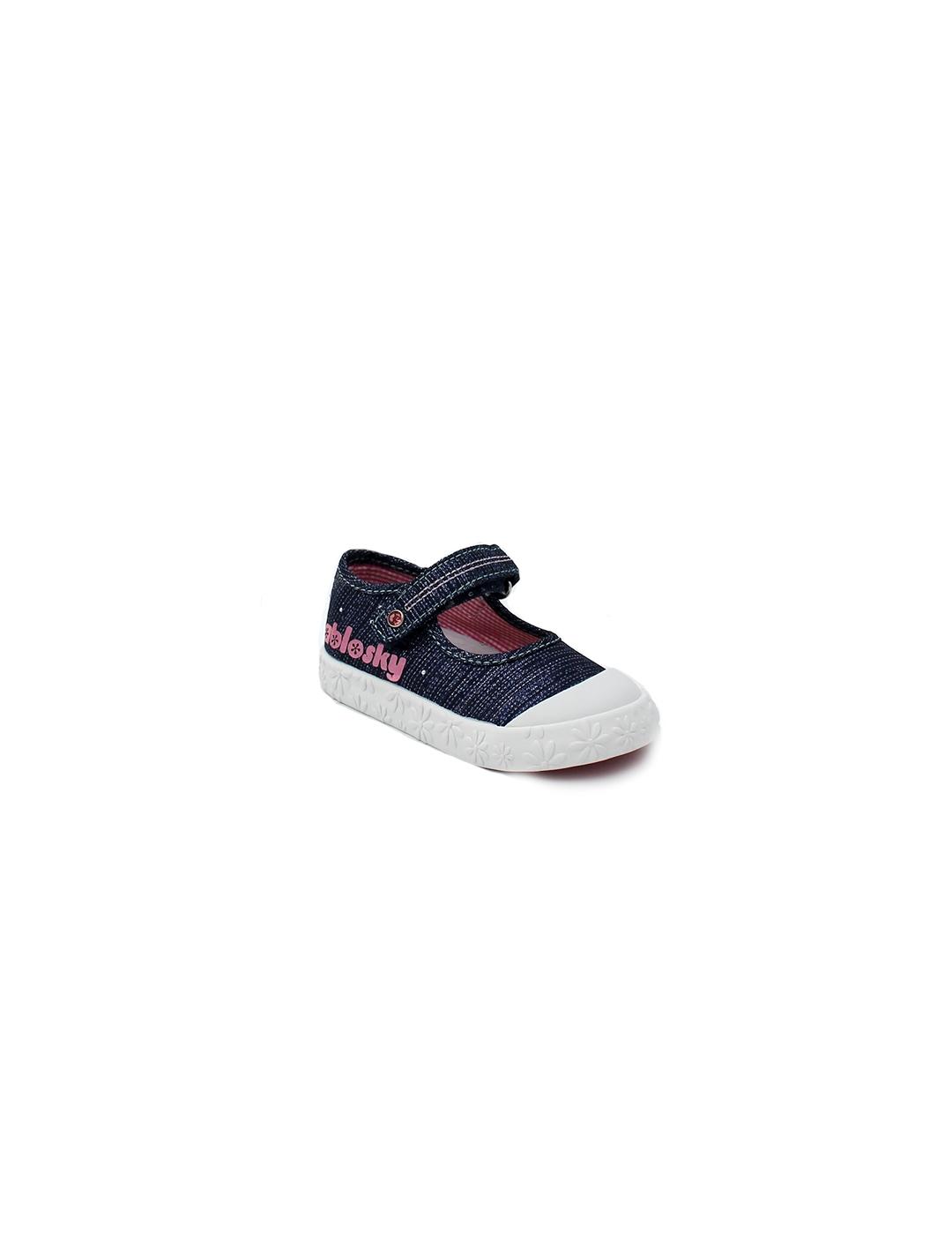 Bambas PABLOSKY 961320 Navy Glitter Niña.