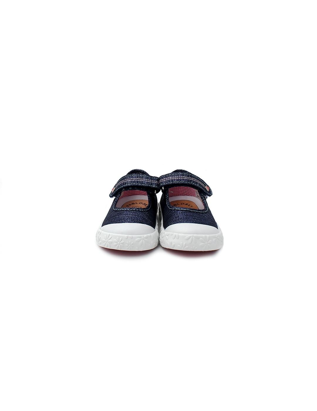 Bambas PABLOSKY 961320 Navy Glitter Niña.