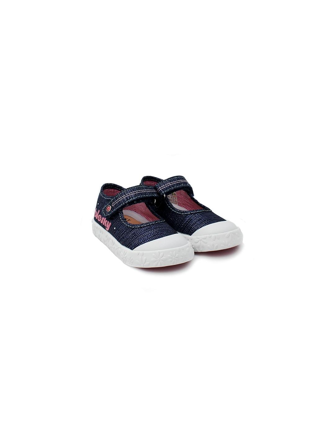 Bambas PABLOSKY 961320 Navy Glitter Niña.