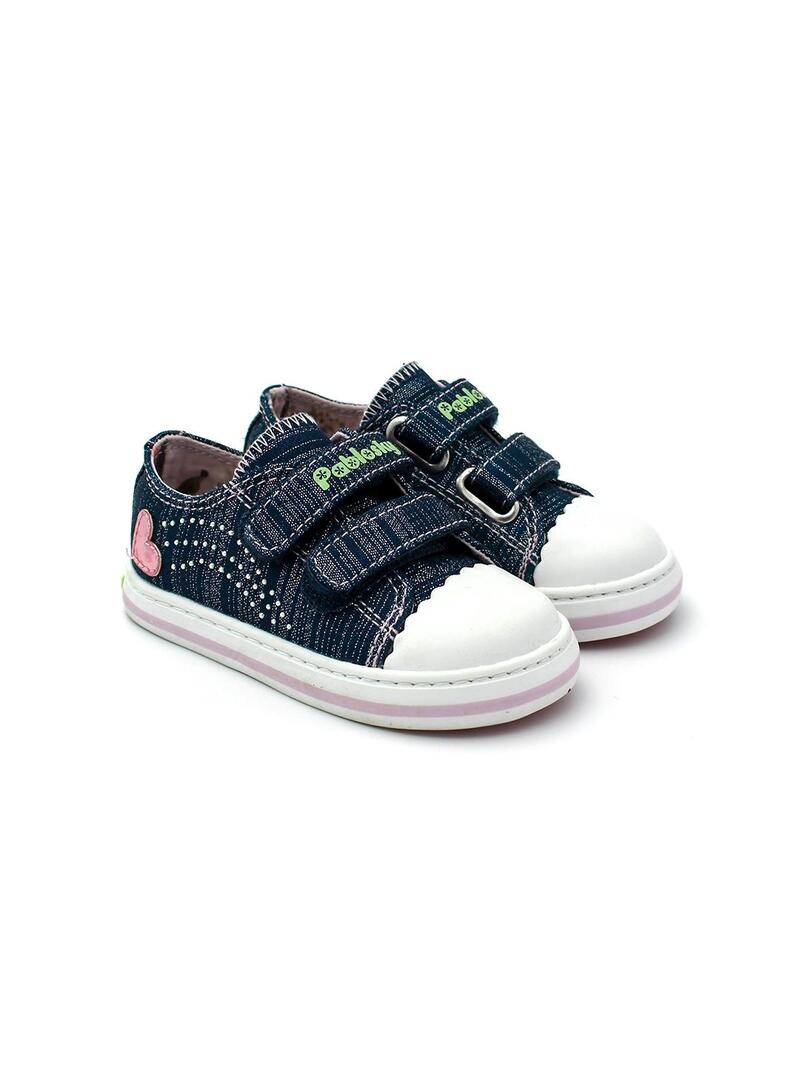 Lonas PABLOSKY 967120 Navy Glitter Niña.