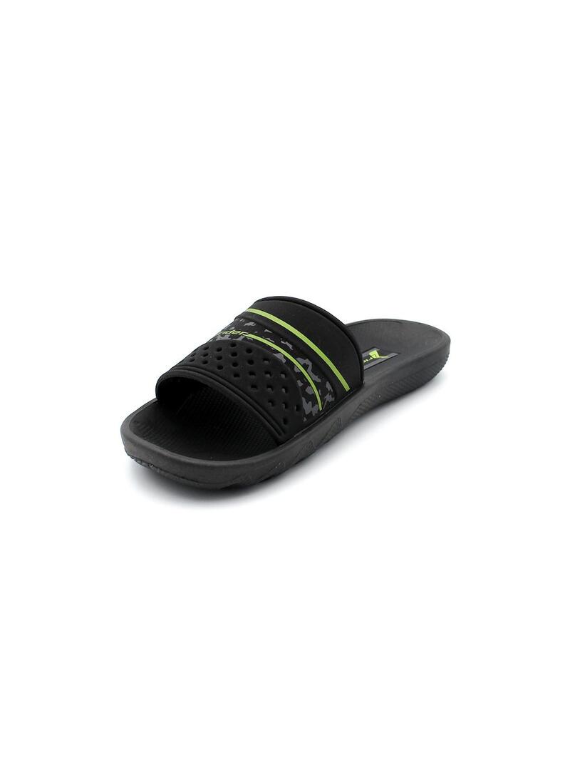 Chanclas RIDER SANDALS 20780 Negro/Verde Niño.