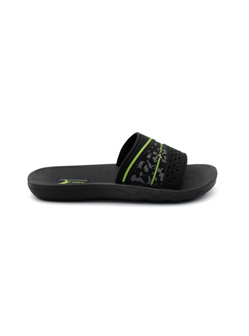 Chanclas RIDER SANDALS 20780 Negro/Verde Niño.