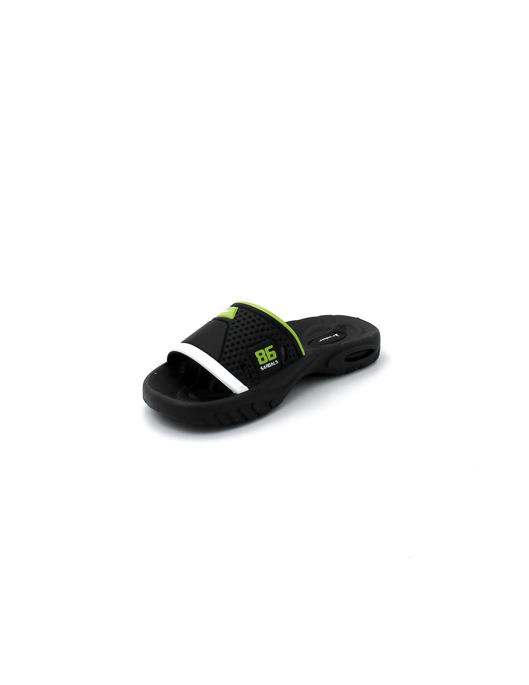 Chanclas RIDER 22548 Negro/Verde Niño.