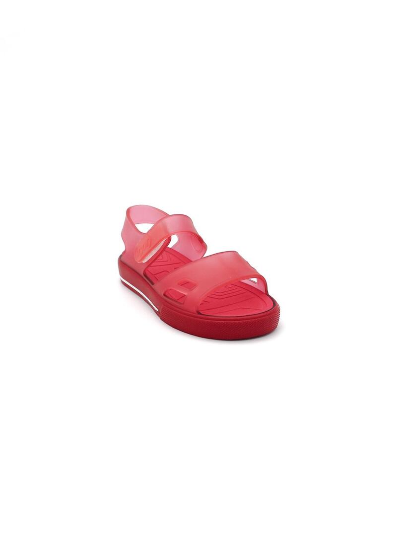 Sandalia  IGOR S10247-005TR. Rojo Unisex.