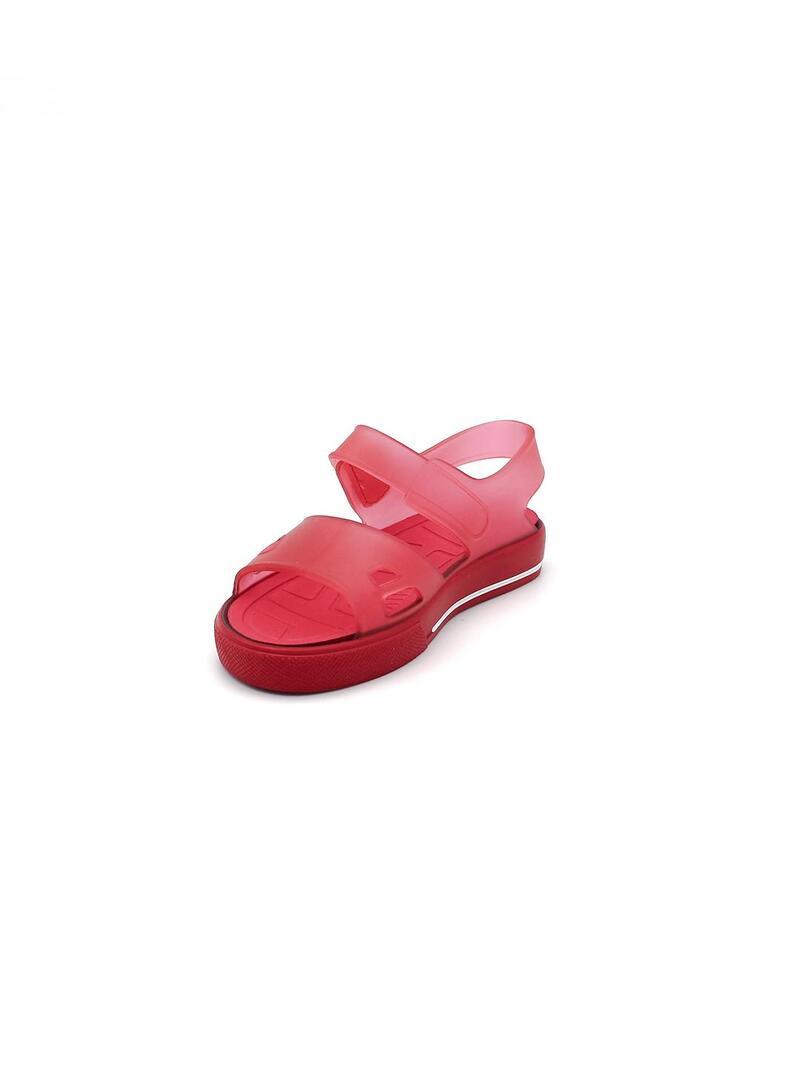 Sandalia  IGOR S10247-005TR. Rojo Unisex.