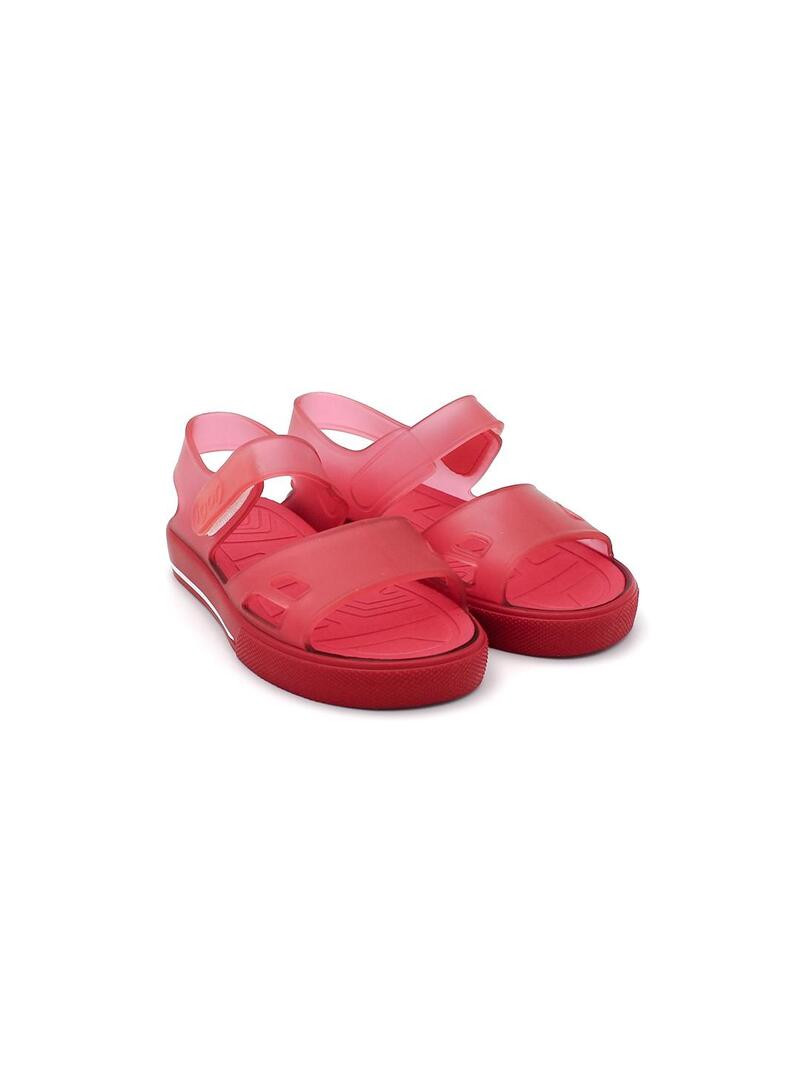 Sandalia  IGOR S10247-005TR. Rojo Unisex.