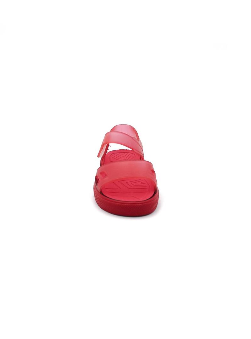 Sandalia  IGOR S10247-005TR. Rojo Unisex.