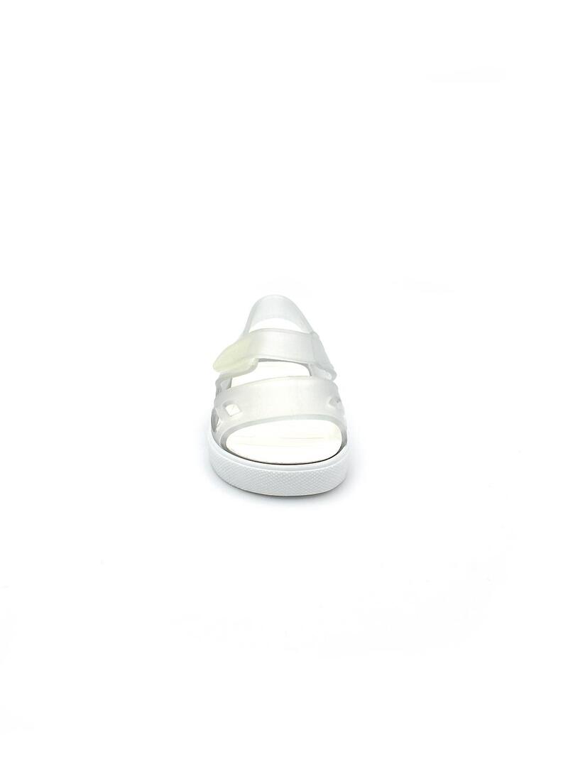 Chanclas IGOR S10231-038 Transparente/Blanco Niño.