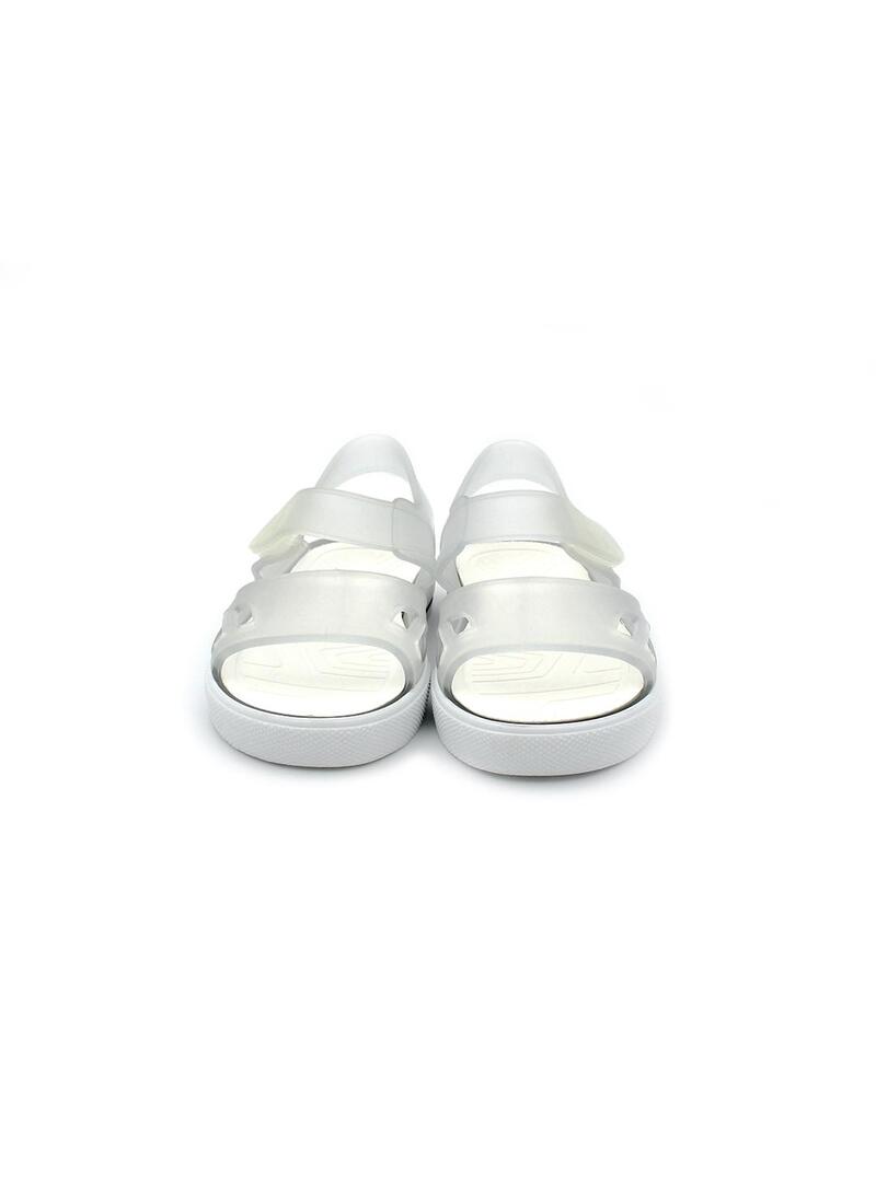 Chanclas IGOR S10231-038 Transparente/Blanco Niño.