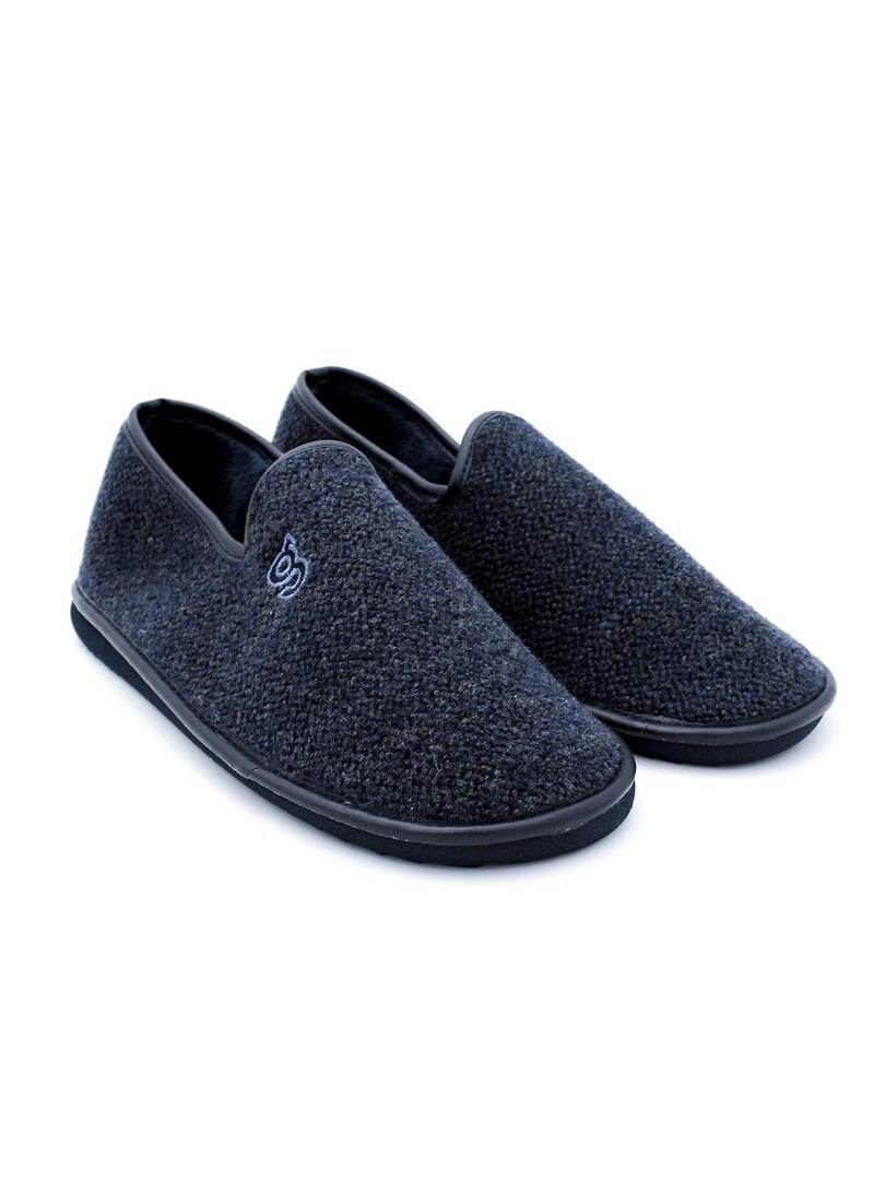 Zapatillas de casa BE.GOMUS 6622 Marino Hombre.