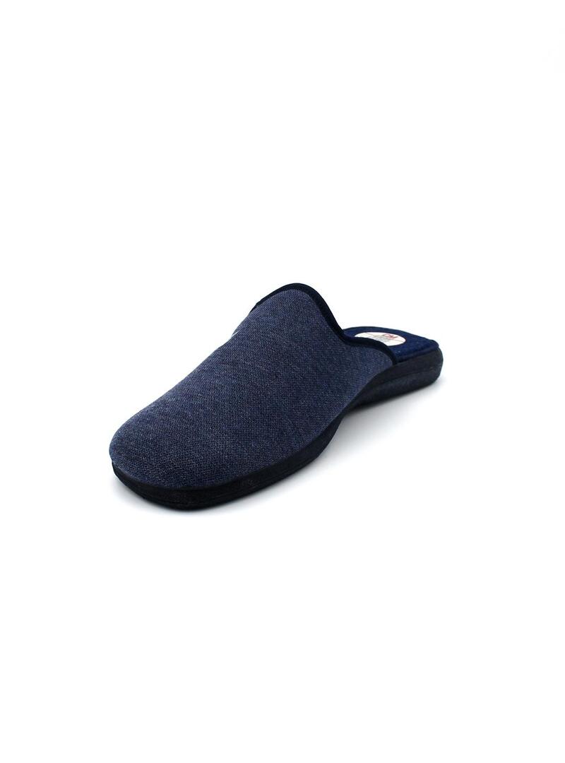 Zapatillas de casa CM CONFORT Dublín-A53 Marino Hombre.