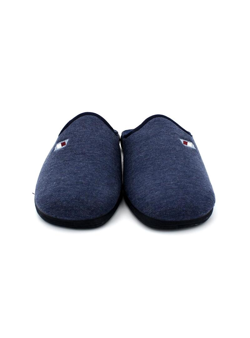 Zapatillas de casa CM CONFORT Dublín-A53 Marino Hombre.