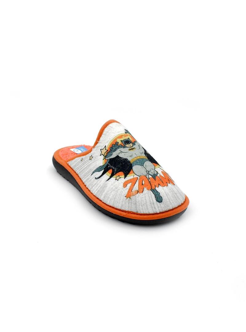 Zapatillas de casa MURO 307 Naranja Niño.