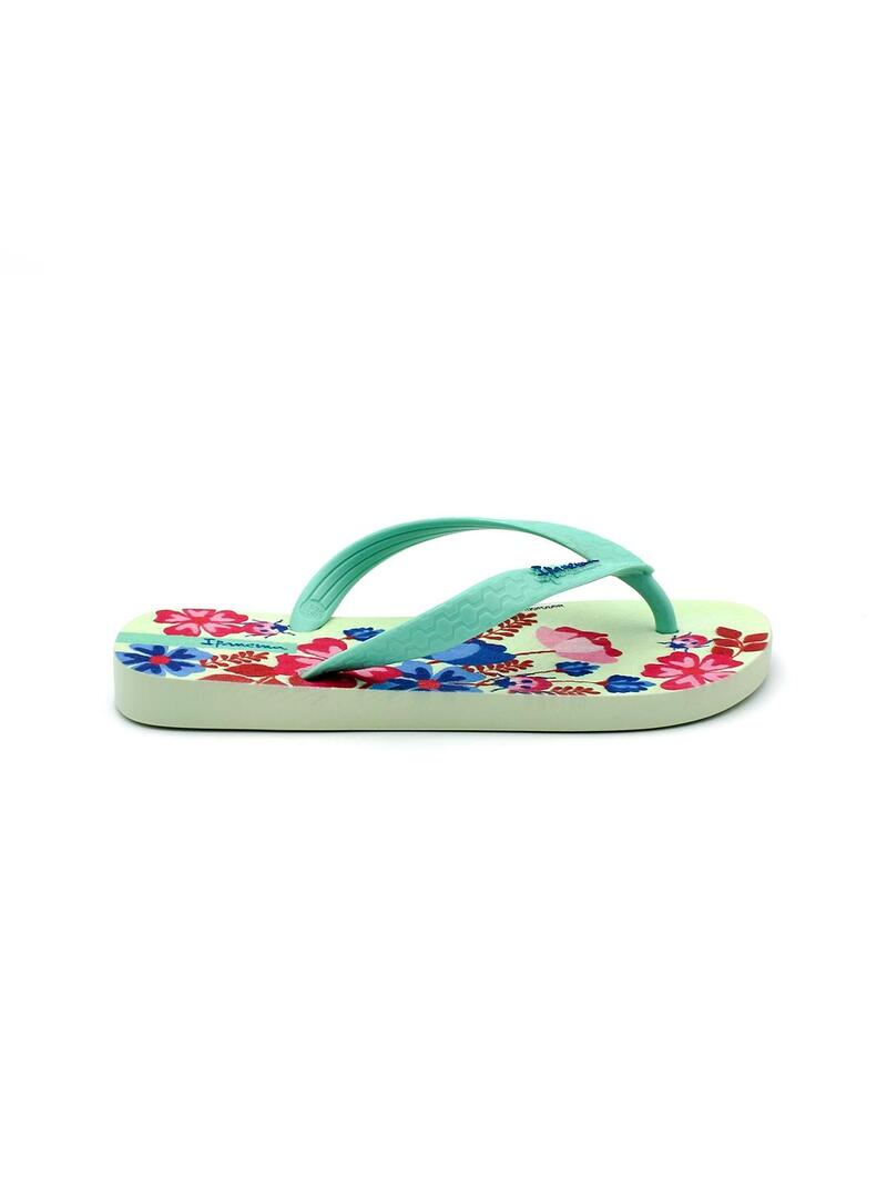 Chanclas IPANEMA 255545 Green Pink Niña.