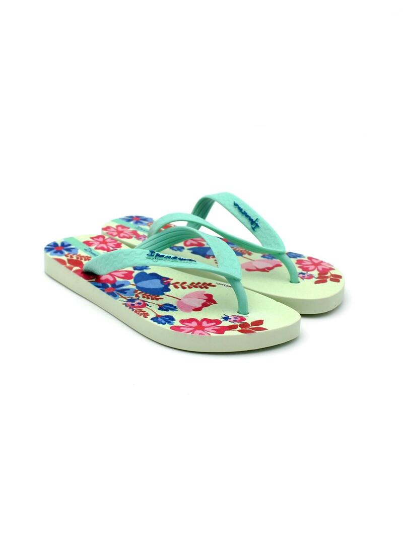 Chanclas IPANEMA 255545 Green Pink Niña.
