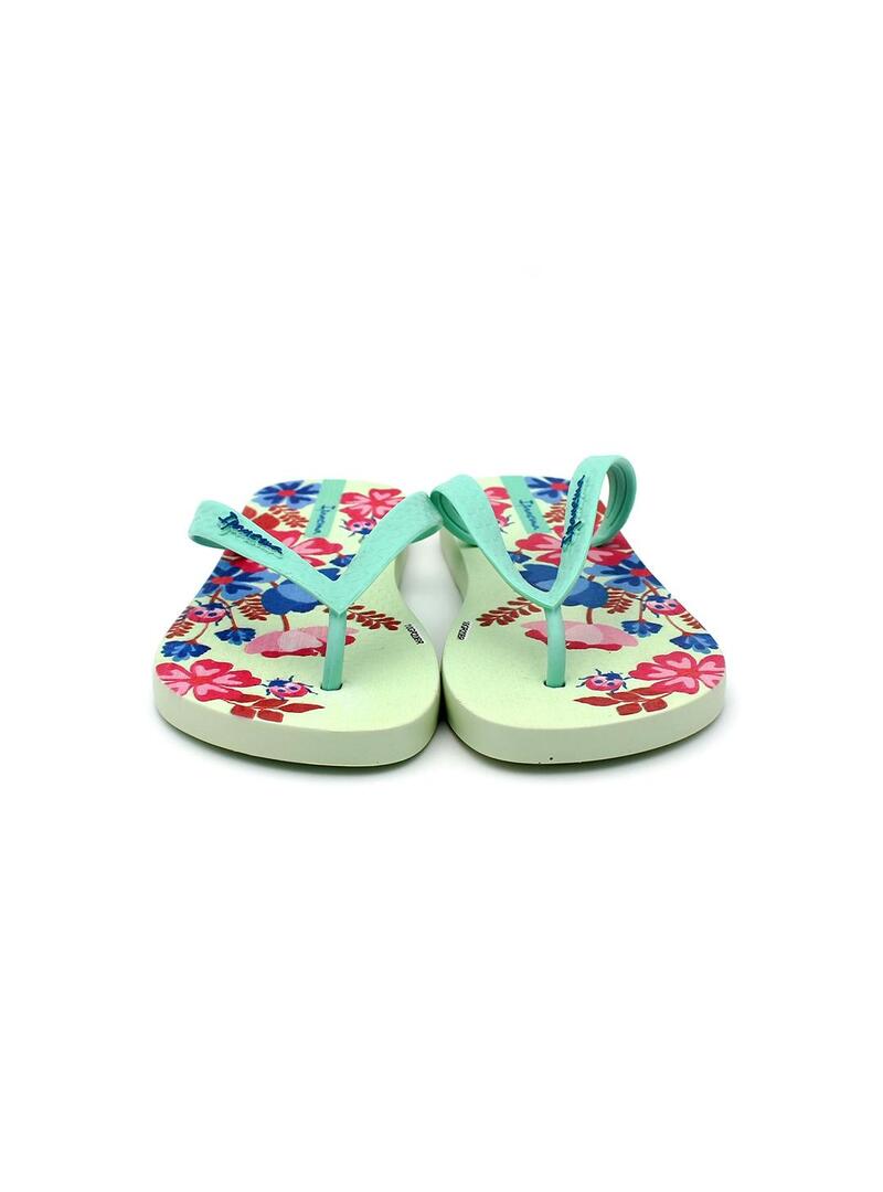 Chanclas IPANEMA 255545 Green Pink Niña.