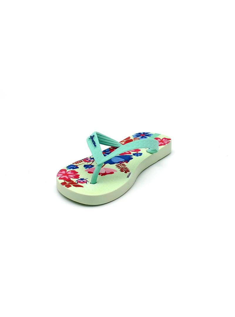 Chanclas IPANEMA 255545 Green Pink Niña.