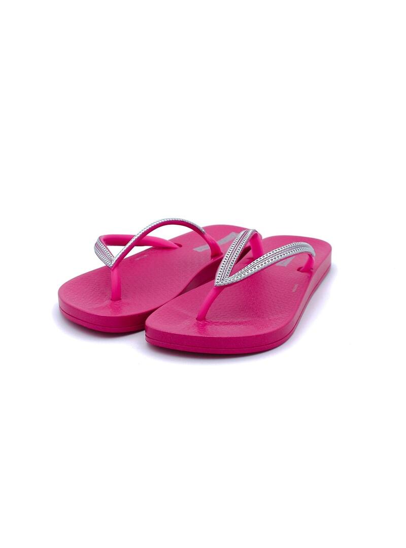 Chanclas IPANEMA 20096 Pink Silver Niña.