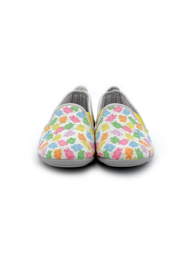 Zapatillas de casa MURO 291 Gris Niña.