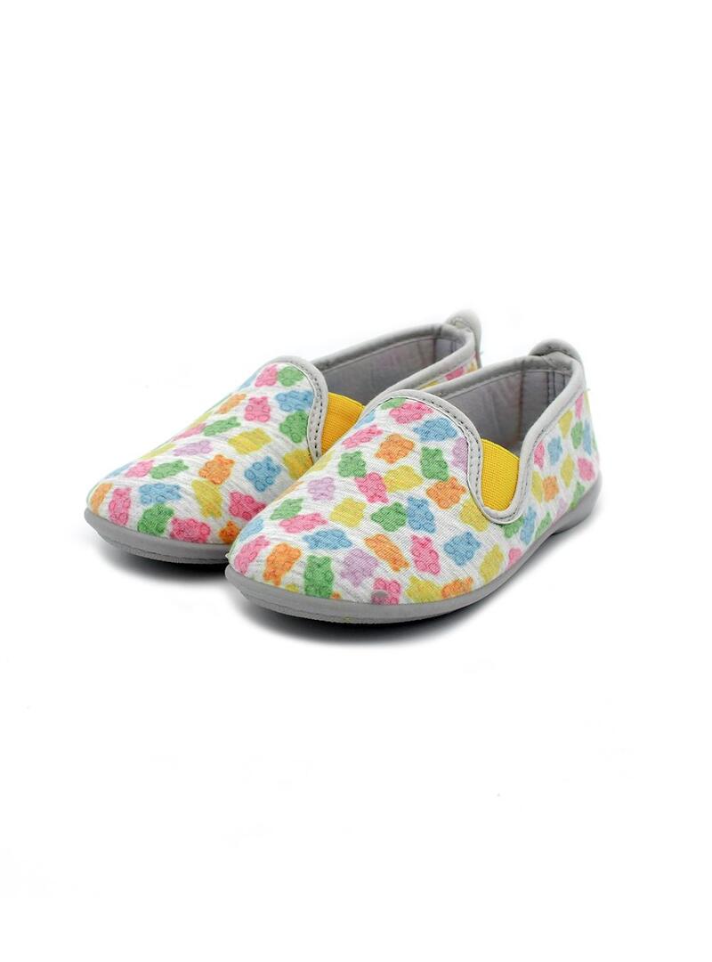 Zapatillas de casa MURO 291 Gris Niña.