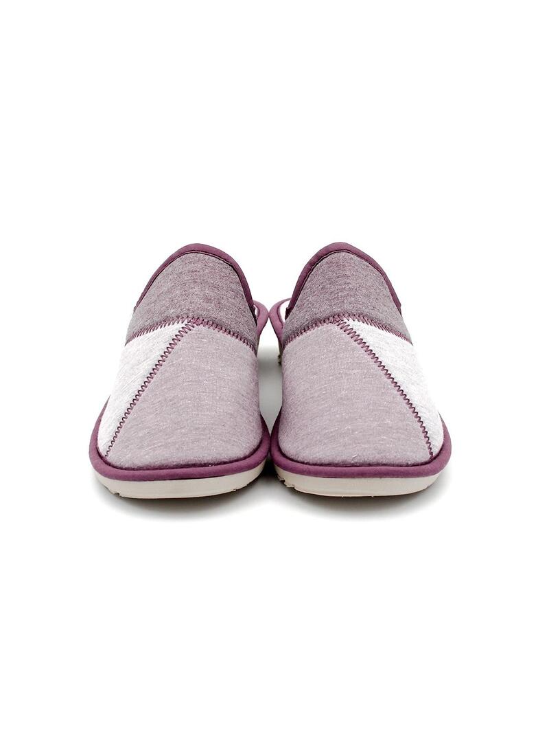Zapatillas de casa Muro 434 Lila Mujer.
