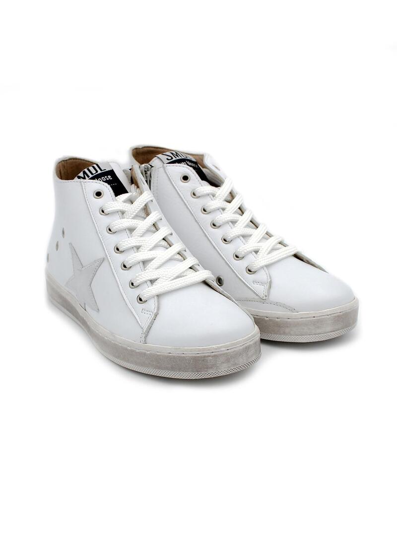 Botín YOWAS 1013 Blanco Niña.