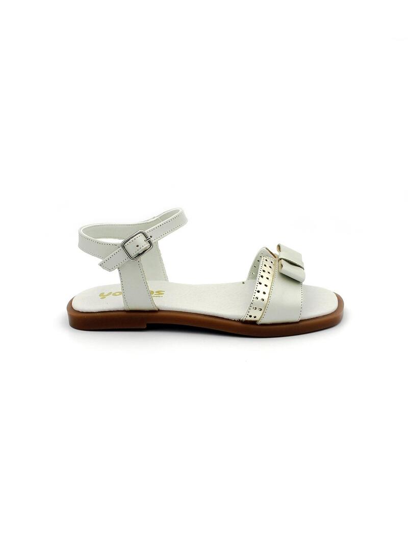 Sandalias YOWAS 26251 Beige Niña.