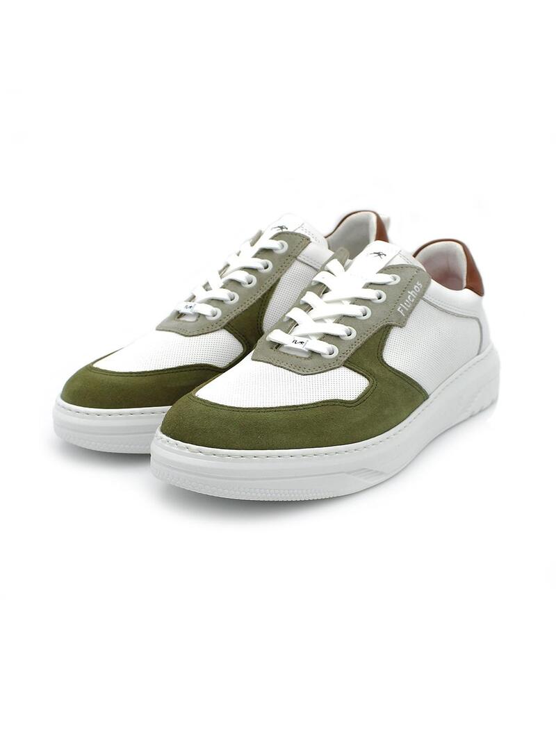 Zapato Deportivo  FLUCHOS BOSTON 1970  Verde