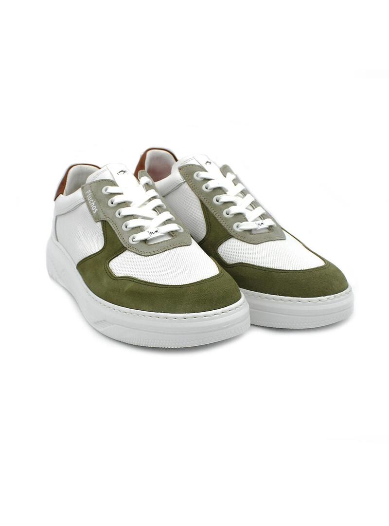 Zapato Deportivo  FLUCHOS BOSTON 1970  Verde