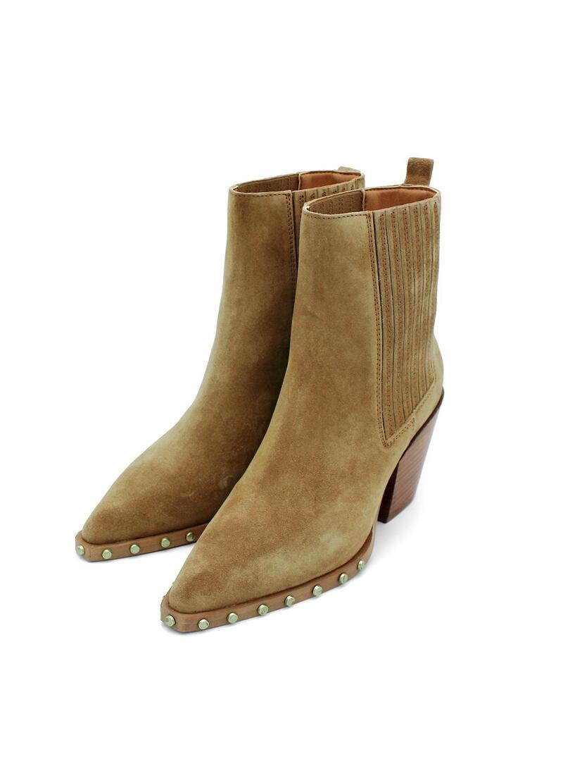 Botín Campero ALPE 50221101 Cuero Mujer.