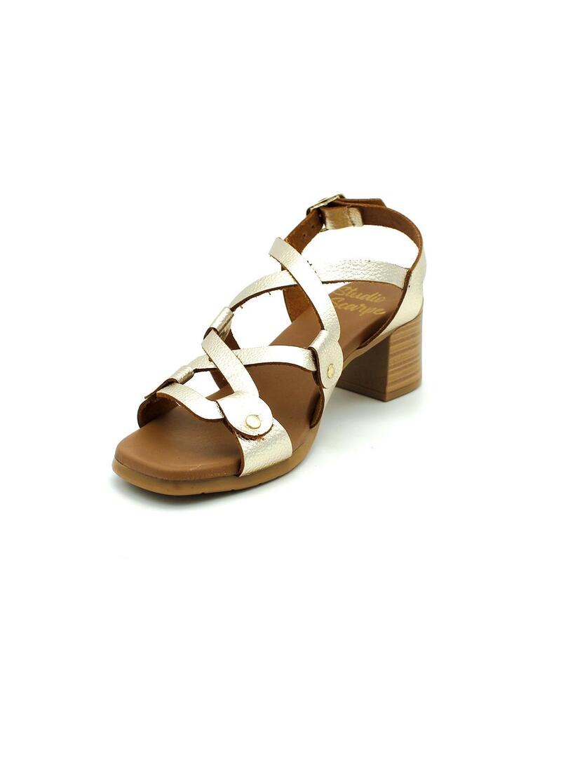 Sandalias STUDIO SCARPE SN116418 Platino Mujer.