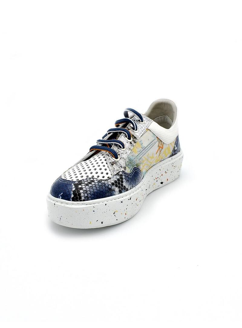 Bamba DORKING TROZOS D8751 Oceano Mujer.