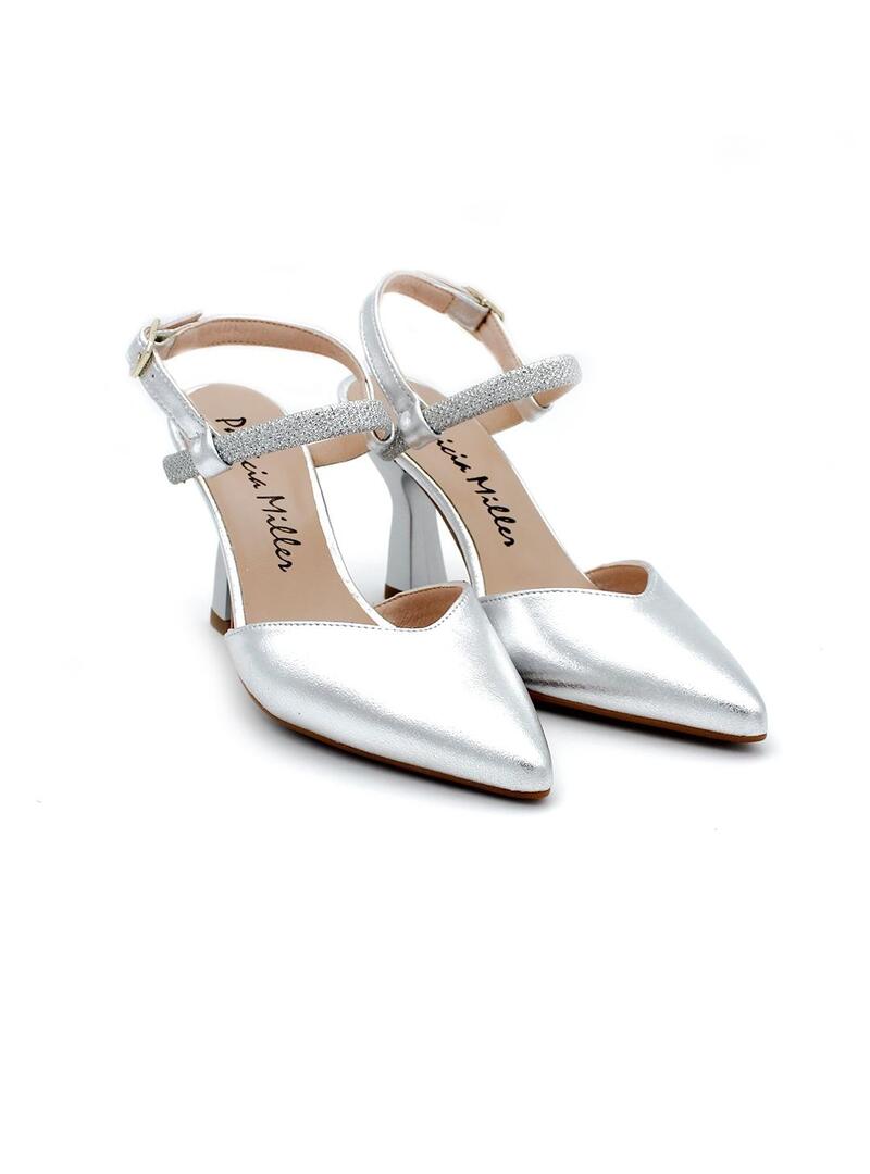 Zapatos PATRCIA MILLER AYNA 6301 Plateado Mujer.