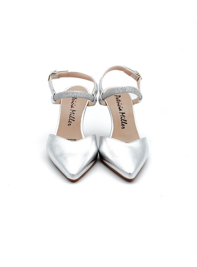 Zapatos PATRCIA MILLER AYNA 6301 Plateado Mujer.