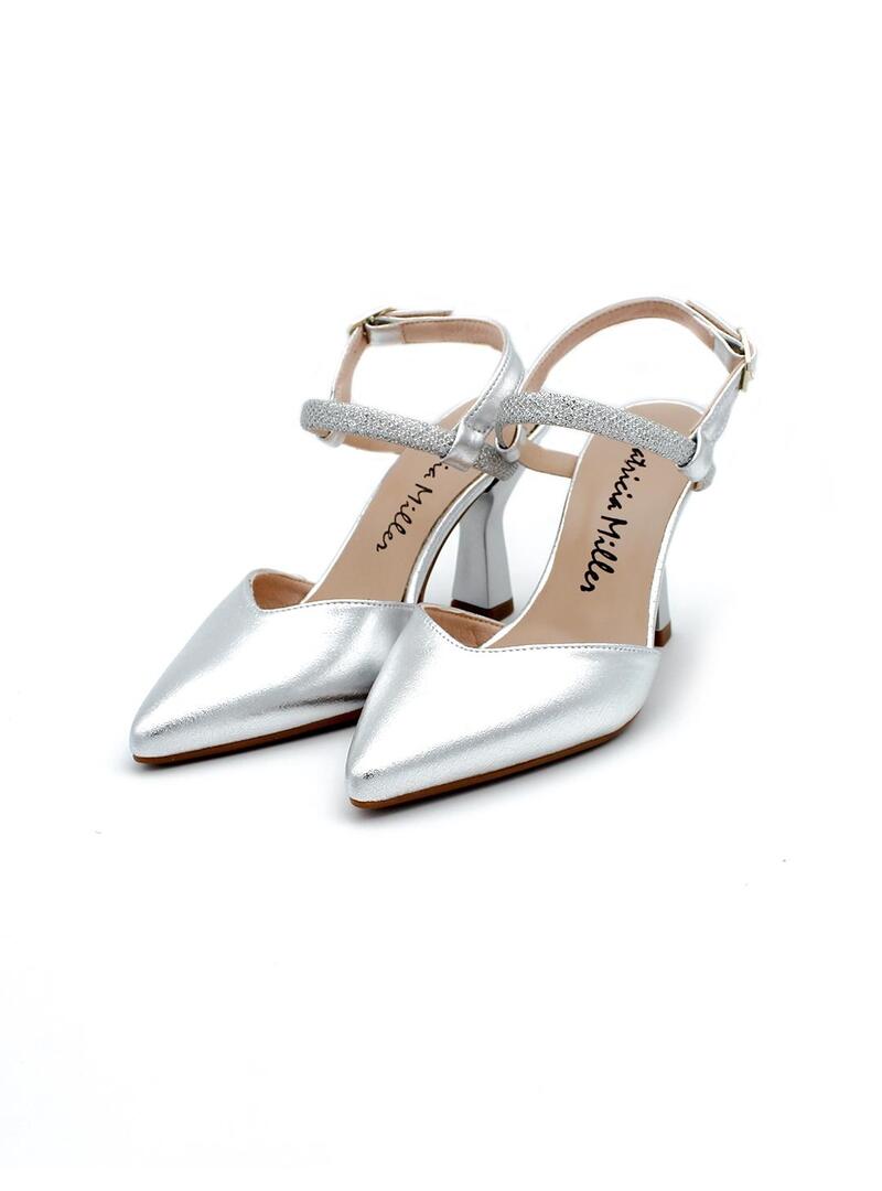Zapatos PATRCIA MILLER AYNA 6301 Plateado Mujer.