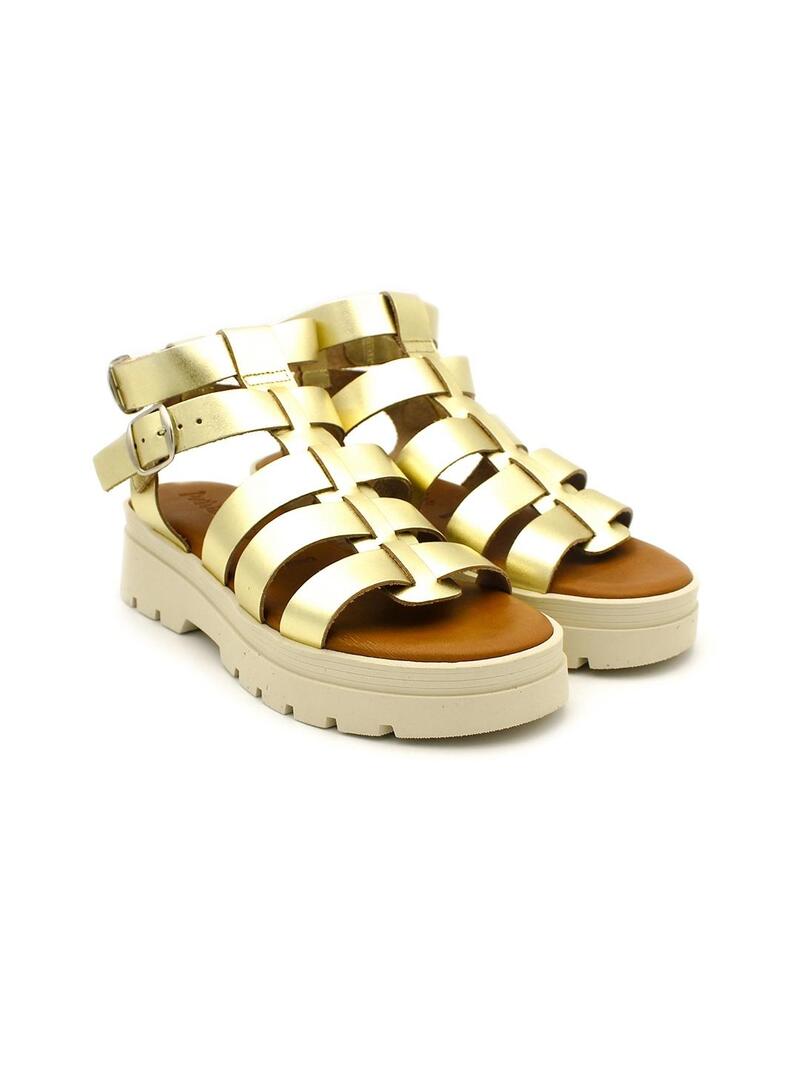 Sandalias PATRICIA MILLER 65350 Platino Mujer