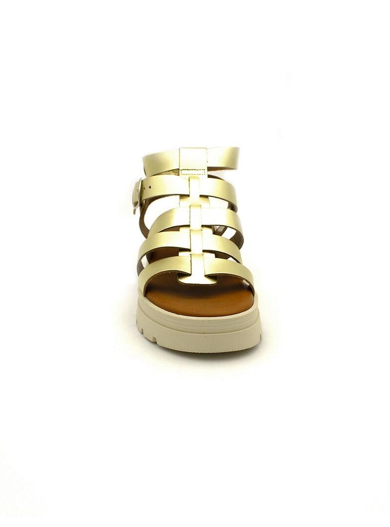 Sandalias PATRICIA MILLER 65350 Platino Mujer