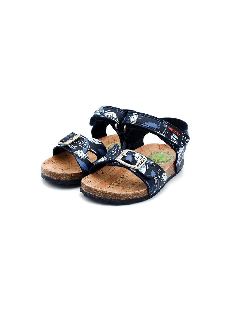 Sandalias PABLOSKY 508920 Marino  Niño.