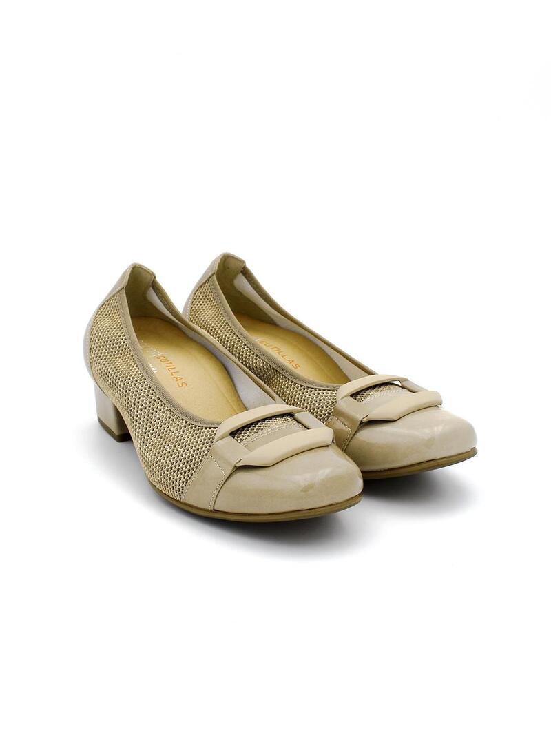 Zapatos DOCTOR CUTILLAS 81241 Cámel Mujer.