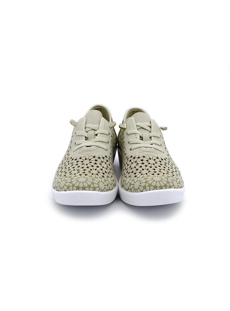 Deportivas DOCTOR CUTILLAS 38472 Platino Mujer.