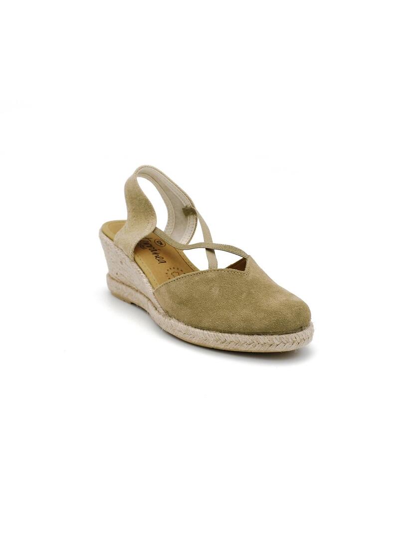Alpargata CM Mediterranea 20291 Arena Mujer.