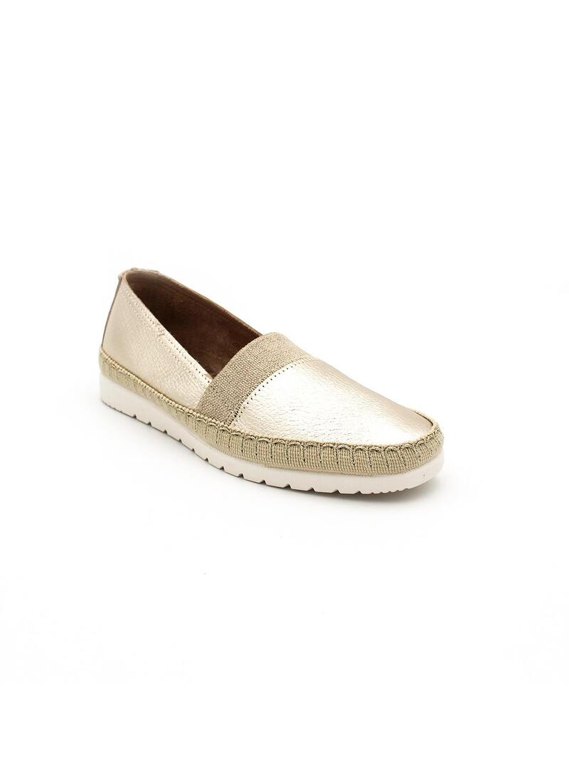 Alpargata CM MEDITERRANEA 40062 Oro-57 Mujer.